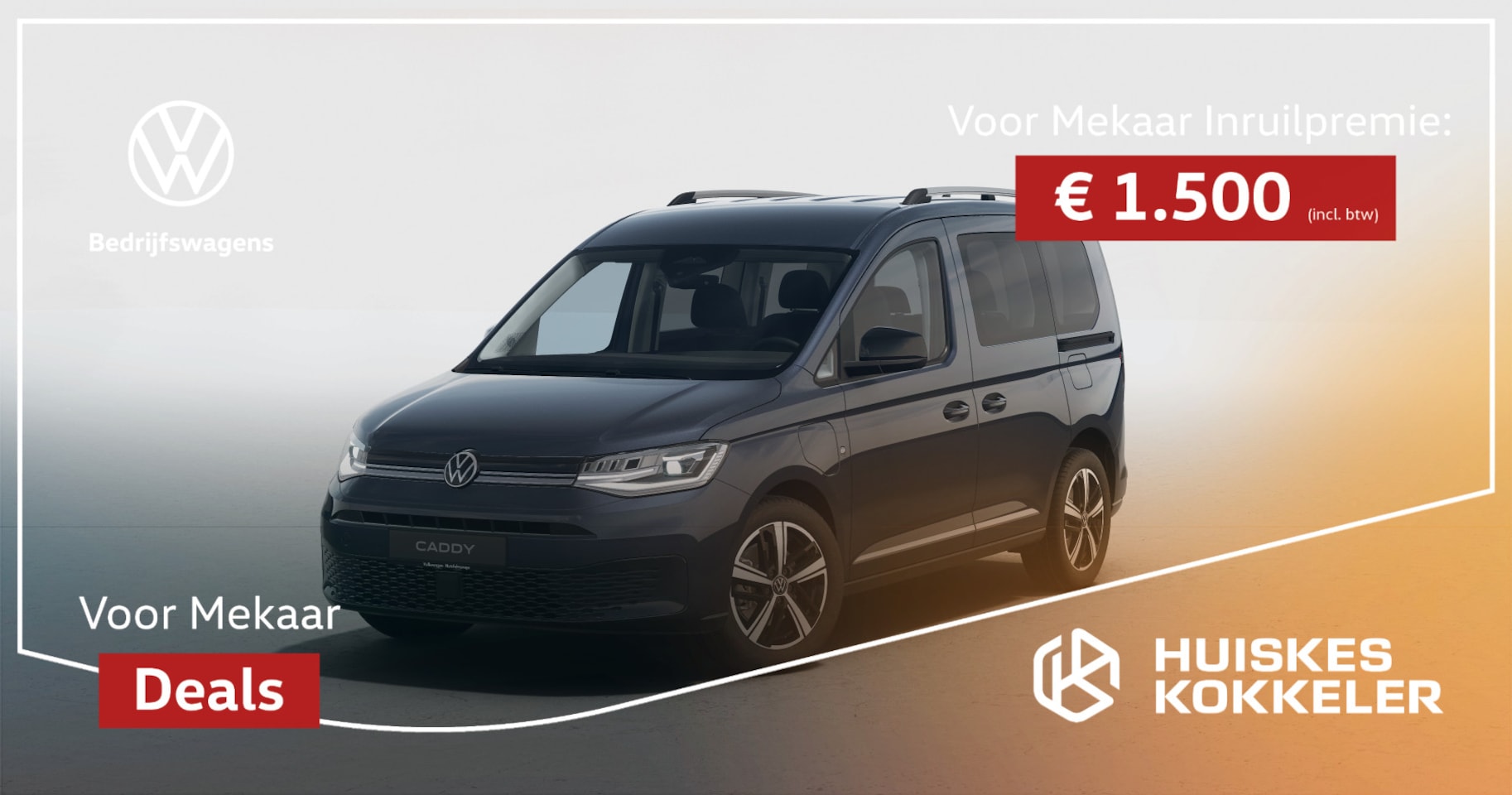 Volkswagen Caddy - Kombi 1.5 TSI 150pk DSG eHybrid Style | Navi via Apple Carplay-Android Auto | Adaptieve Cr - AutoWereld.nl