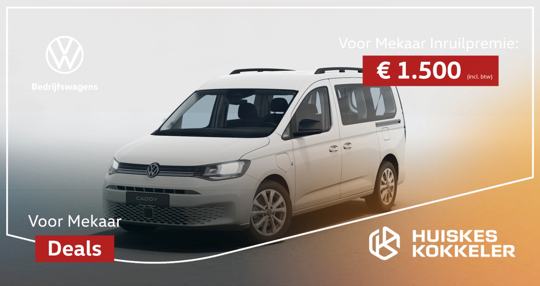 Volkswagen Caddy Maxi - Kombi 1.5 TSI 150pk DSG eHybrid Life | Cruise Control | Trekhaak | - AutoWereld.nl