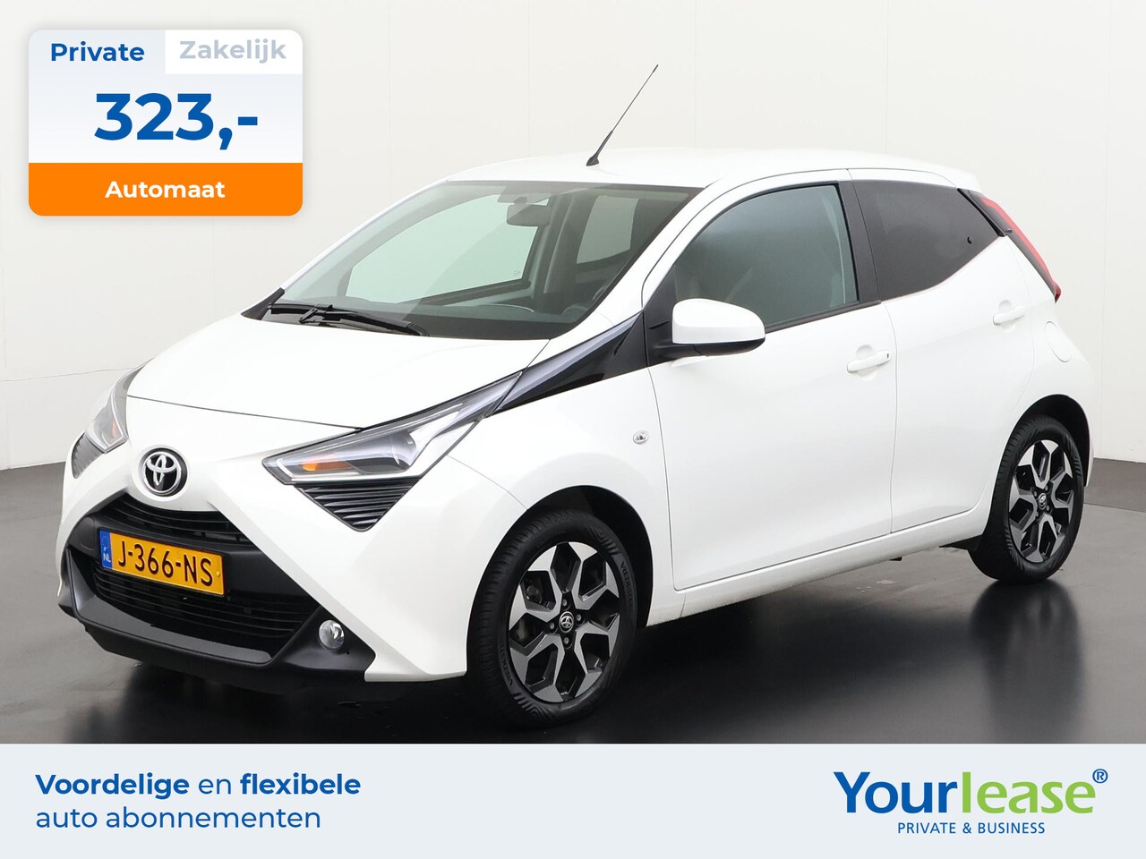 Toyota Aygo - 1.0 VVT-i x-joy Automaat | All-in 323,- Private Lease | Direct uit voorraad - AutoWereld.nl