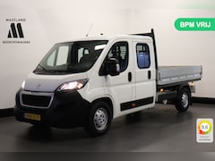 Peugeot Boxer - 2.2 BlueHDi L3 Openlaad Dubbel Cabine EURO 6 - Airco - Navi - Cruise - € 15.950, - Excl