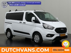 Ford Transit Custom - 2.0TDCI 130PK Dubbele Cabine | Navigatie | Camera | 6-Peroons | Trekhaak | Dakdragers