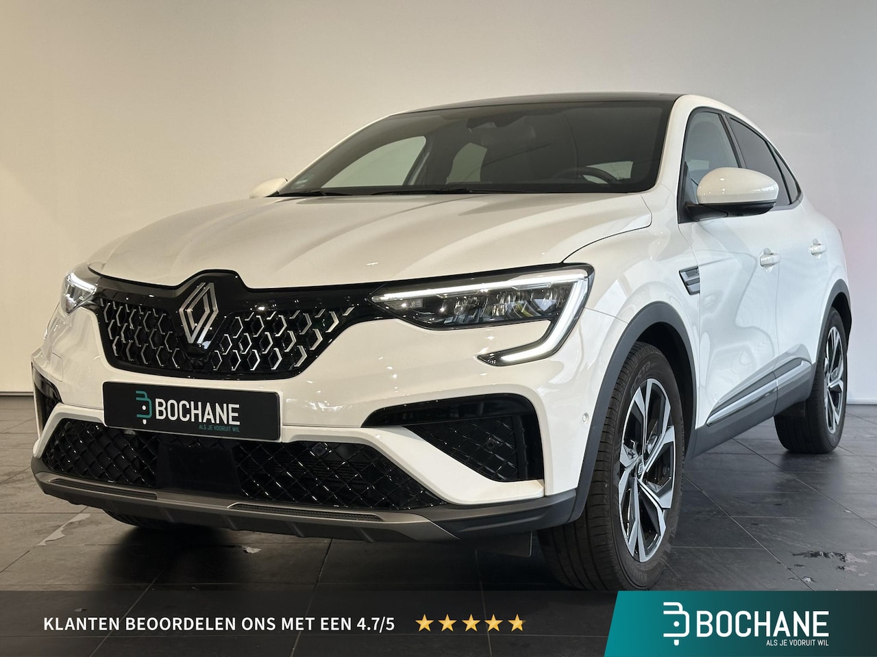 Renault Arkana - 1.6 E-Tech full hybrid 145 techno AUTOMAAT | NAVIGATIE | AFNEEMBARE TREKHAAK | 360° CAMERA - AutoWereld.nl