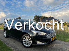 Ford Focus Wagon - 1.0 Titanium Edition Stoelverwarming / Xenon / Half-Leder / Topstaat
