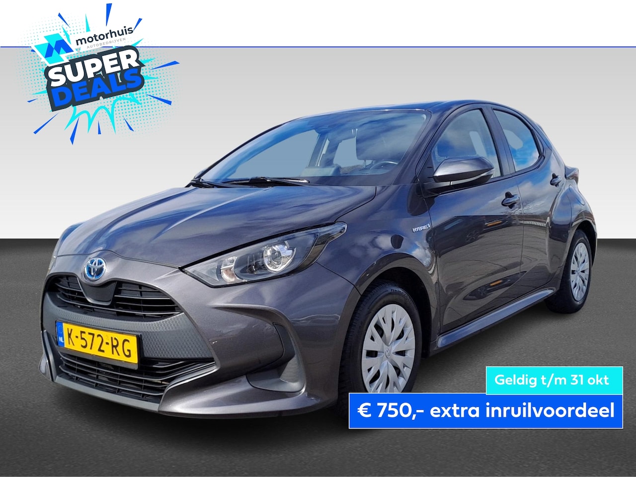 Toyota Yaris - 1.5 Hybrid 116pk CVT Active - AutoWereld.nl