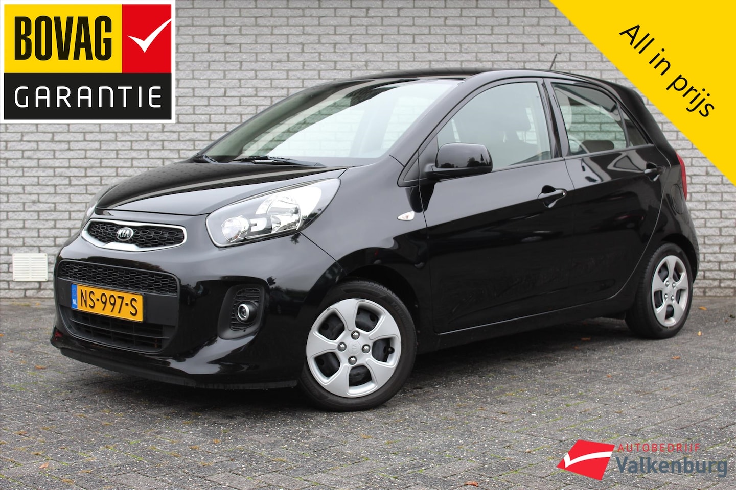 Kia Picanto - 1.0 CVVT 66 PK 5D Economy PlusLine | Airco | Elektrische ramen - AutoWereld.nl