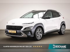 Hyundai Kona - 1.6 GDI HEV Premium | STUURVERWARMING | STOELKOELING | HEAD UP | APPPLE | CAMERA