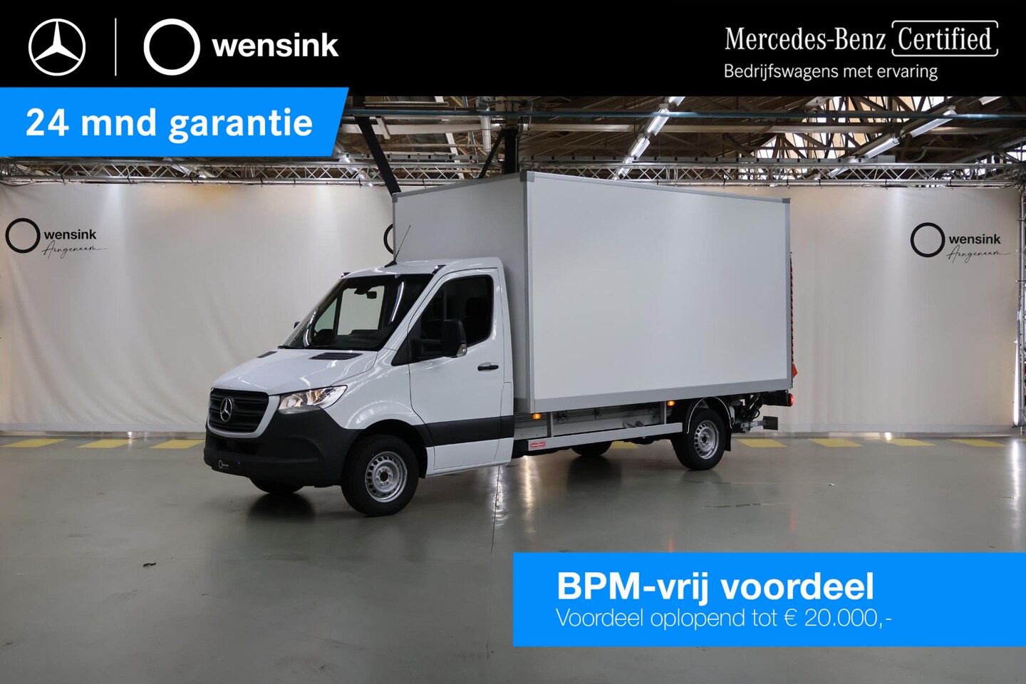 Mercedes-Benz Sprinter - 311 CDI | Aut. | L3 | Gesloten Laadbak + Laadklep | Airco | Cruise Control | Apple Carplay - AutoWereld.nl