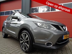 Nissan Qashqai - 1.2 Tekna 116PK Clima Cruise Navi Leer Pano-Dak Trekhaak NL-Auto