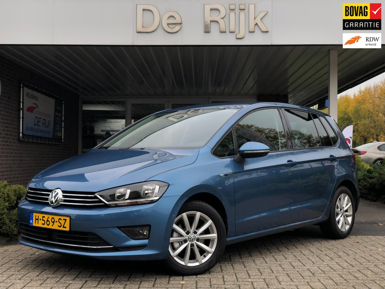 Volkswagen Golf Sportsvan - 1.4 TSI Highline | Trekhaak, Navi, PDC, Stoelverw., Climate, Cruise, Front Assist | Goed o - AutoWereld.nl