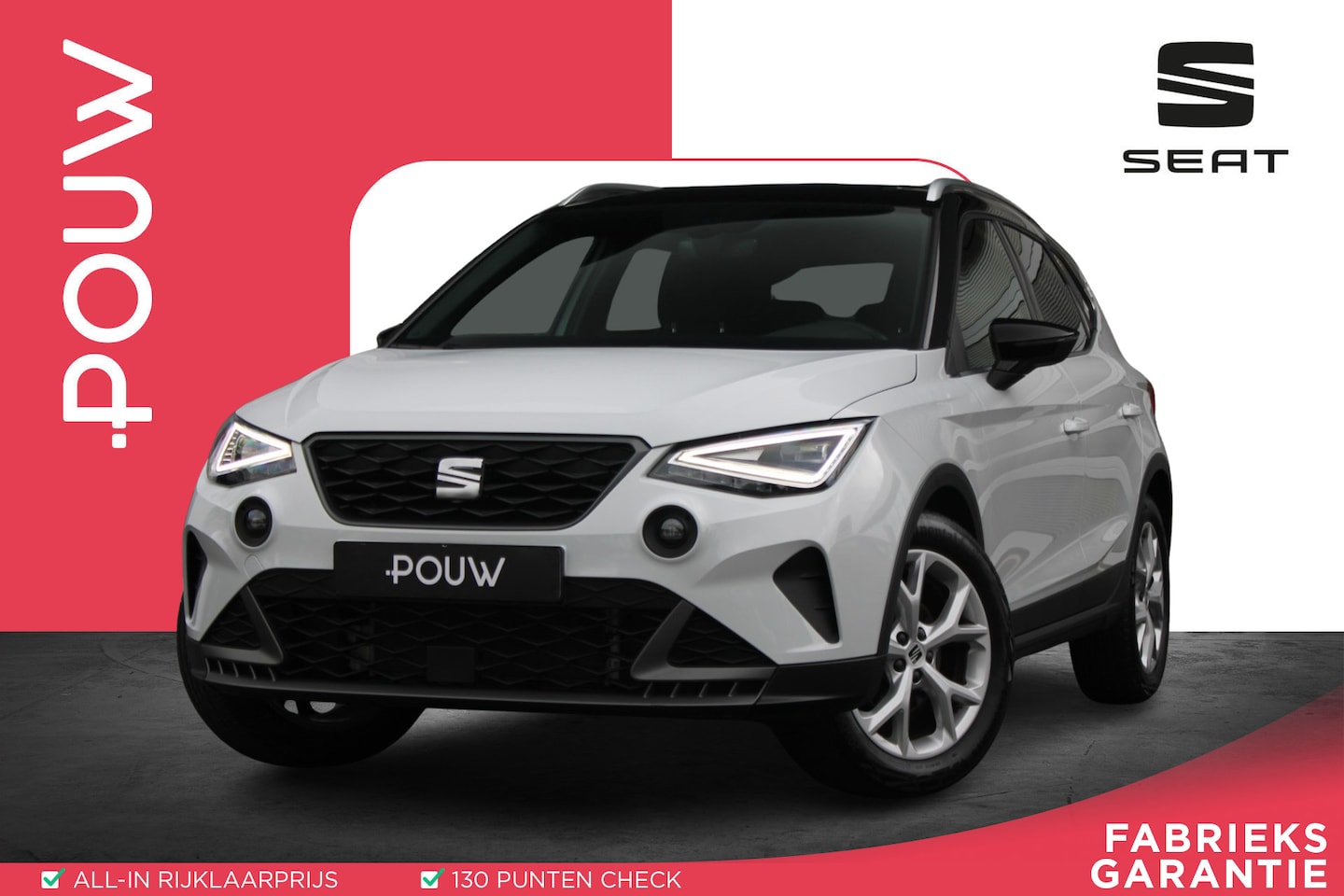 SEAT Arona - 1.0 EcoTSI 95pk FR | Apple Carplay/ Android auto | Adaptieve cruise control | Airco automa - AutoWereld.nl
