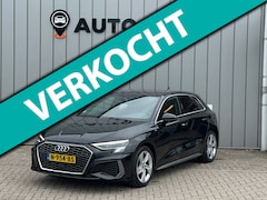 Audi A3 Sportback - 30 TFSI S-line Black edition automatic |1E EIG|DEALERONDERHOUDEN|S-LINE|MATRIXLED|LEER|CRU