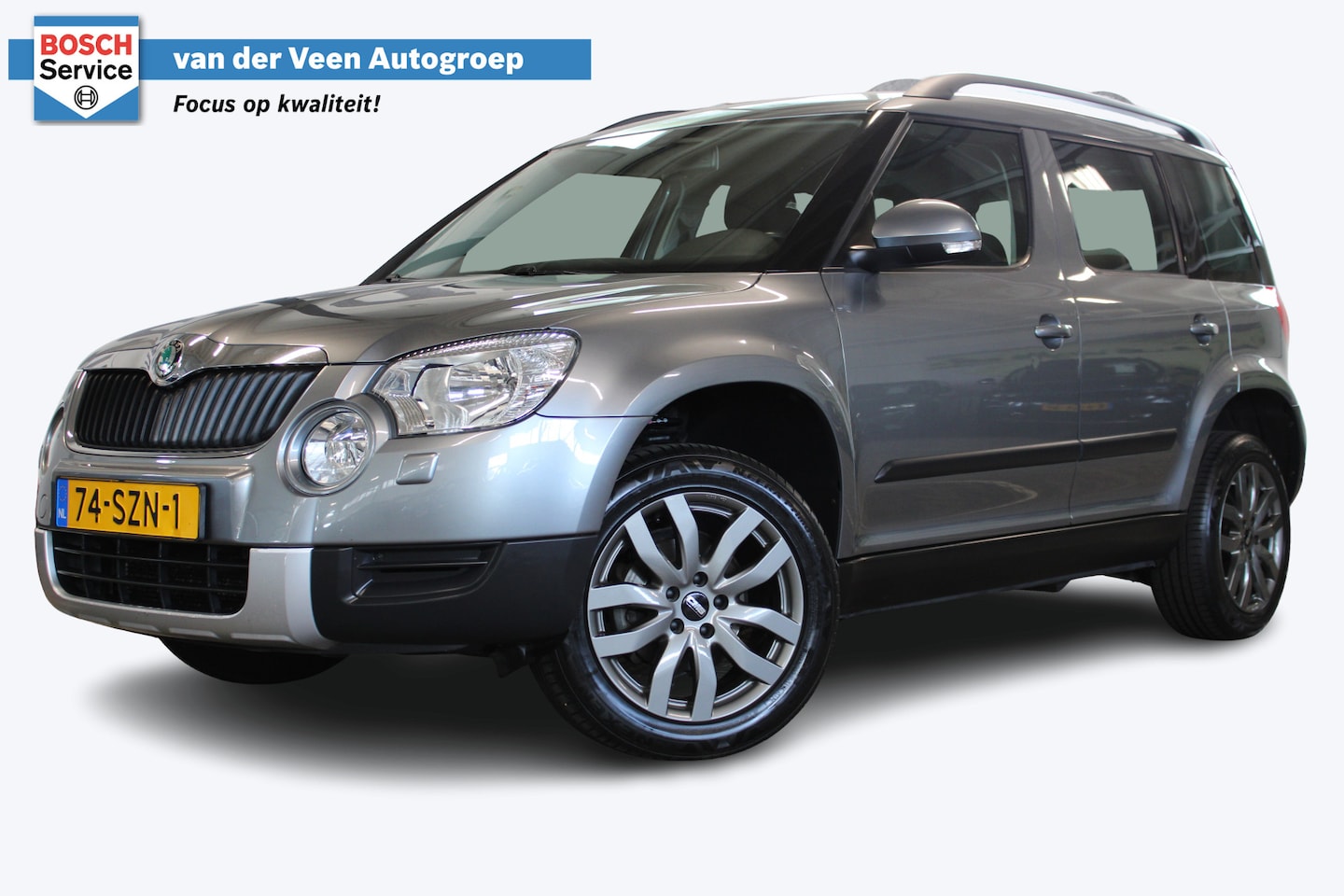 Skoda Yeti - 1.2 TSI Tour | Cruise control | Trekhaak | Climate control | Radio | Parkeersensoren | - AutoWereld.nl