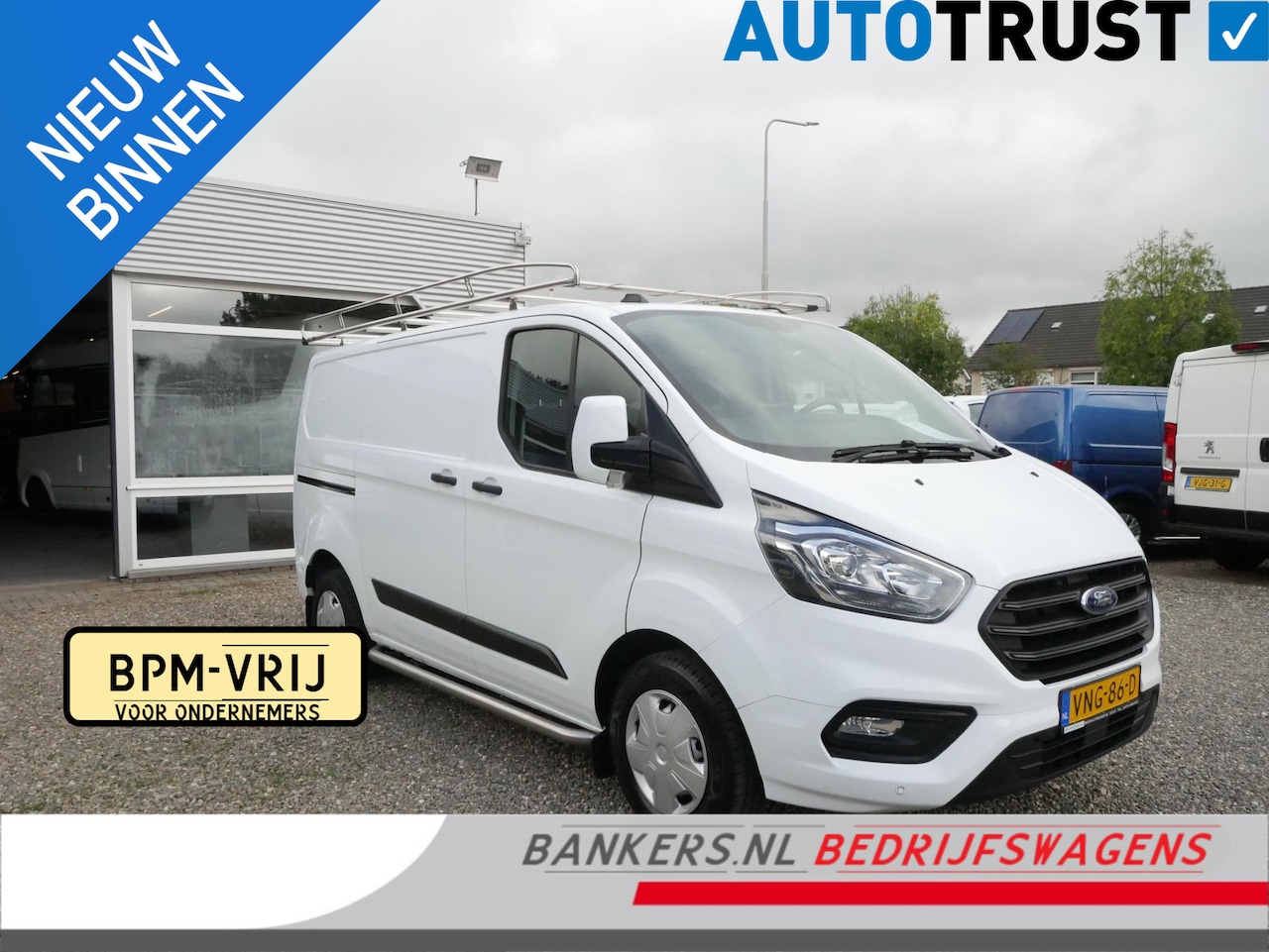 Ford Transit Custom - 2.0 TDCI 130PK, L1H1, Airco - AutoWereld.nl
