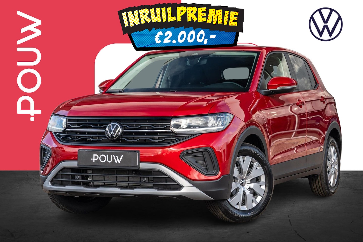 Volkswagen T-Cross - 1.0 TSI 95pk Edition | Getint Glas | Airco - AutoWereld.nl
