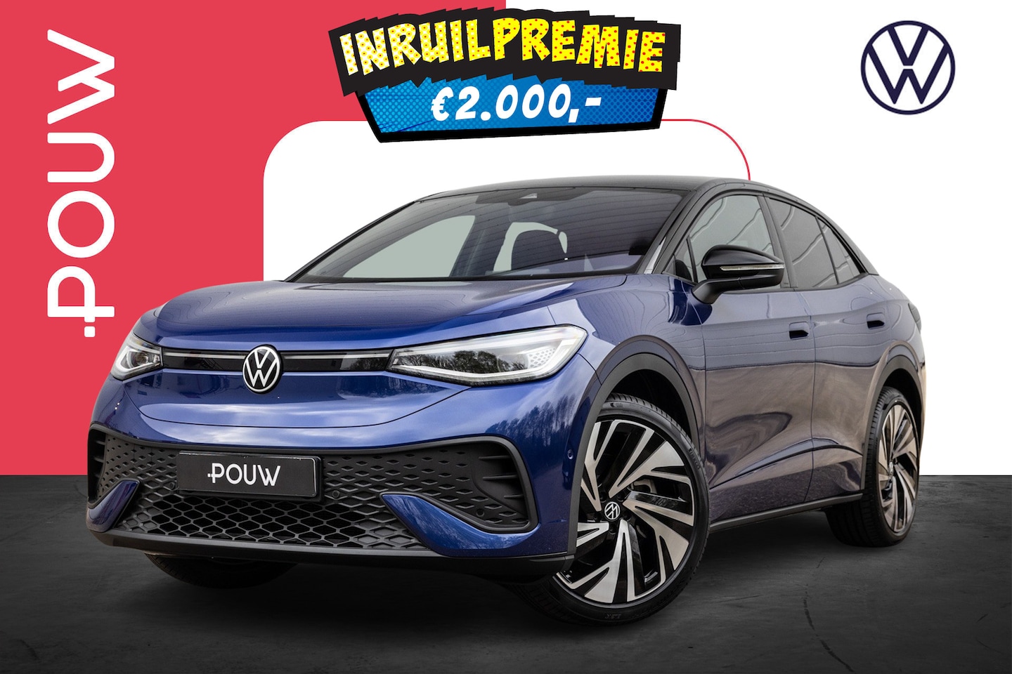Volkswagen ID.5 - 286pk Pro Business 77 kWh | 21" Velgen | Trekhaak Wegklapbaar - AutoWereld.nl