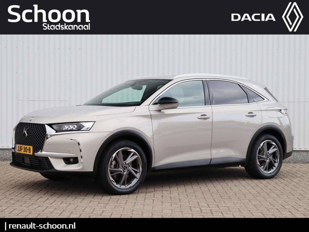 DS 7 Crossback - E-Tense Plug-in hybride 225PK So Chic | 17658KM! | Adap. Cruise | 360 Camera | Stoelverwar - AutoWereld.nl