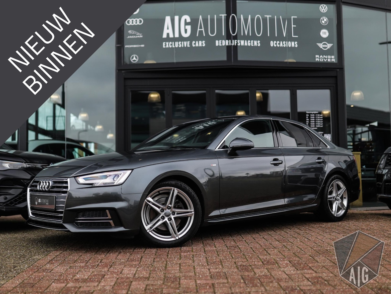 Audi A4 Limousine - 1.4 TFSI Sport S line edition | 3-Zone Airco | Alarm Klasse 3 | Cruise Control | Navi - AutoWereld.nl