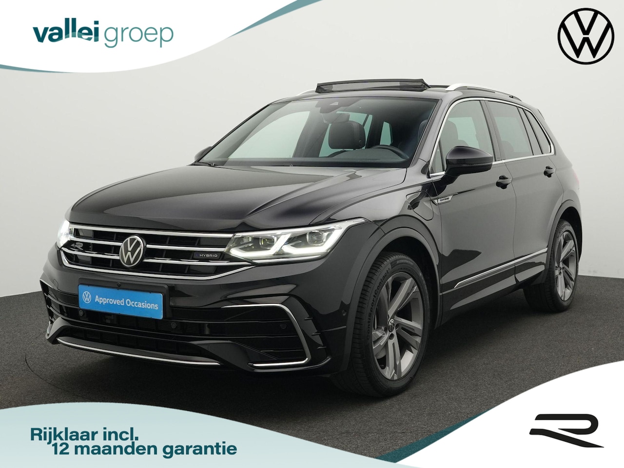 Volkswagen Tiguan - 1.4 TSI eHybrid 245 pk DSG R-Line Business | Panoramadak | Leder | Geheugenstoelen | Rondo - AutoWereld.nl