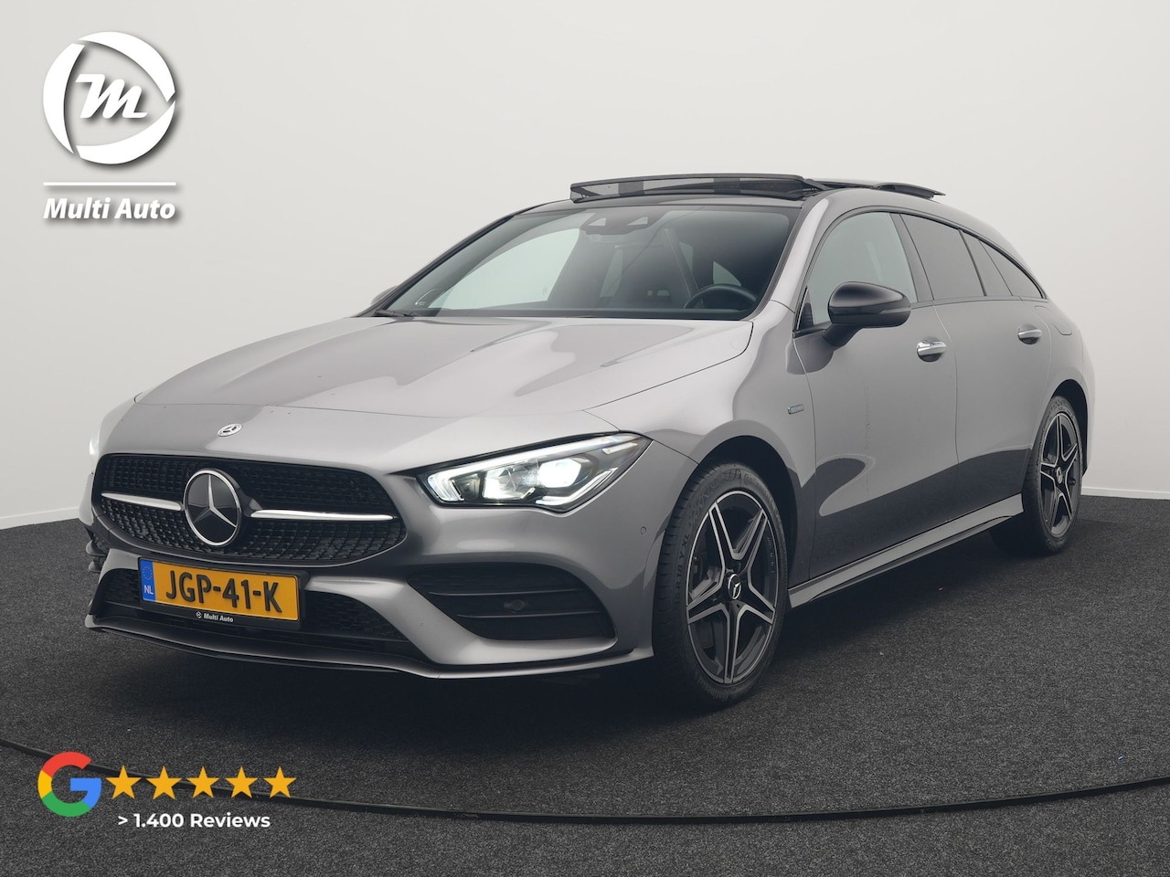 Mercedes-Benz CLA-klasse Shooting Brake - 250 e AMG Plug In Hybrid 218pk Dealer O.H PHEV | Trekhaak Af Fabriek | Panodak | Burmester - AutoWereld.nl