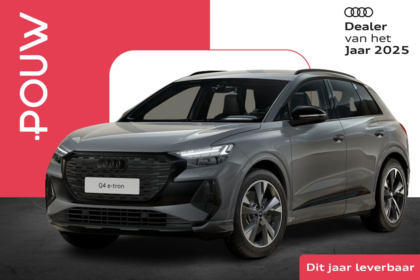 Audi Q4 e-tron - 45 quattro 286pk S Edition Competition 82 kWh | Assistentie Pakket Plus | Zwart Optiek - AutoWereld.nl