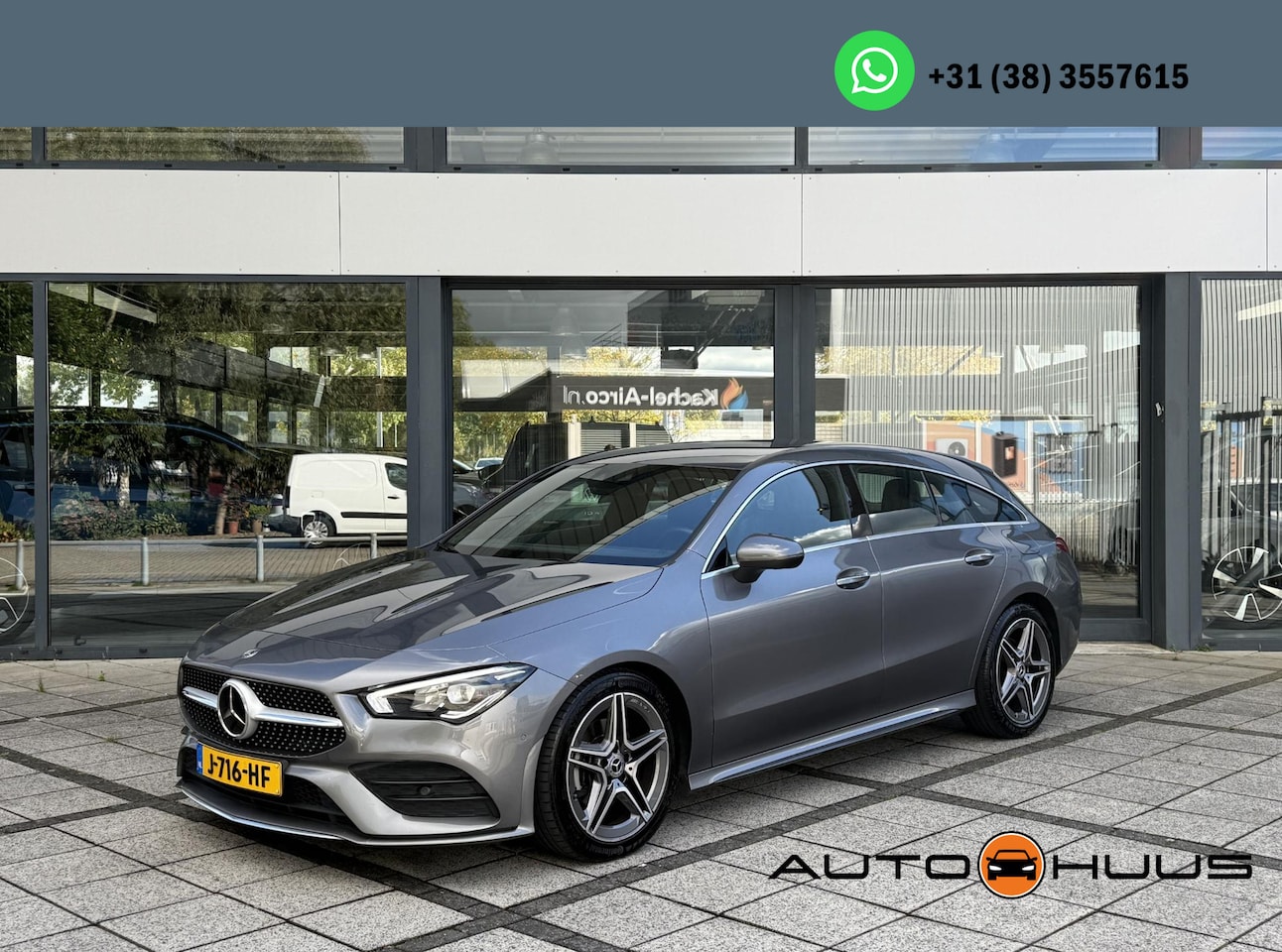 Mercedes-Benz CLA-klasse Shooting Brake - Aut. 180d Business Sol. AMG | Navi | Camera | Sfeer Verlichting | - AutoWereld.nl