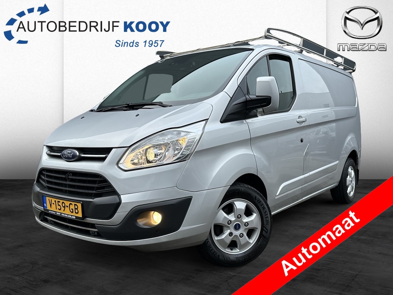 Ford Transit Custom - 310 2.0 TDCI L1H1 Limited / imperiaal / trekhaak - AutoWereld.nl