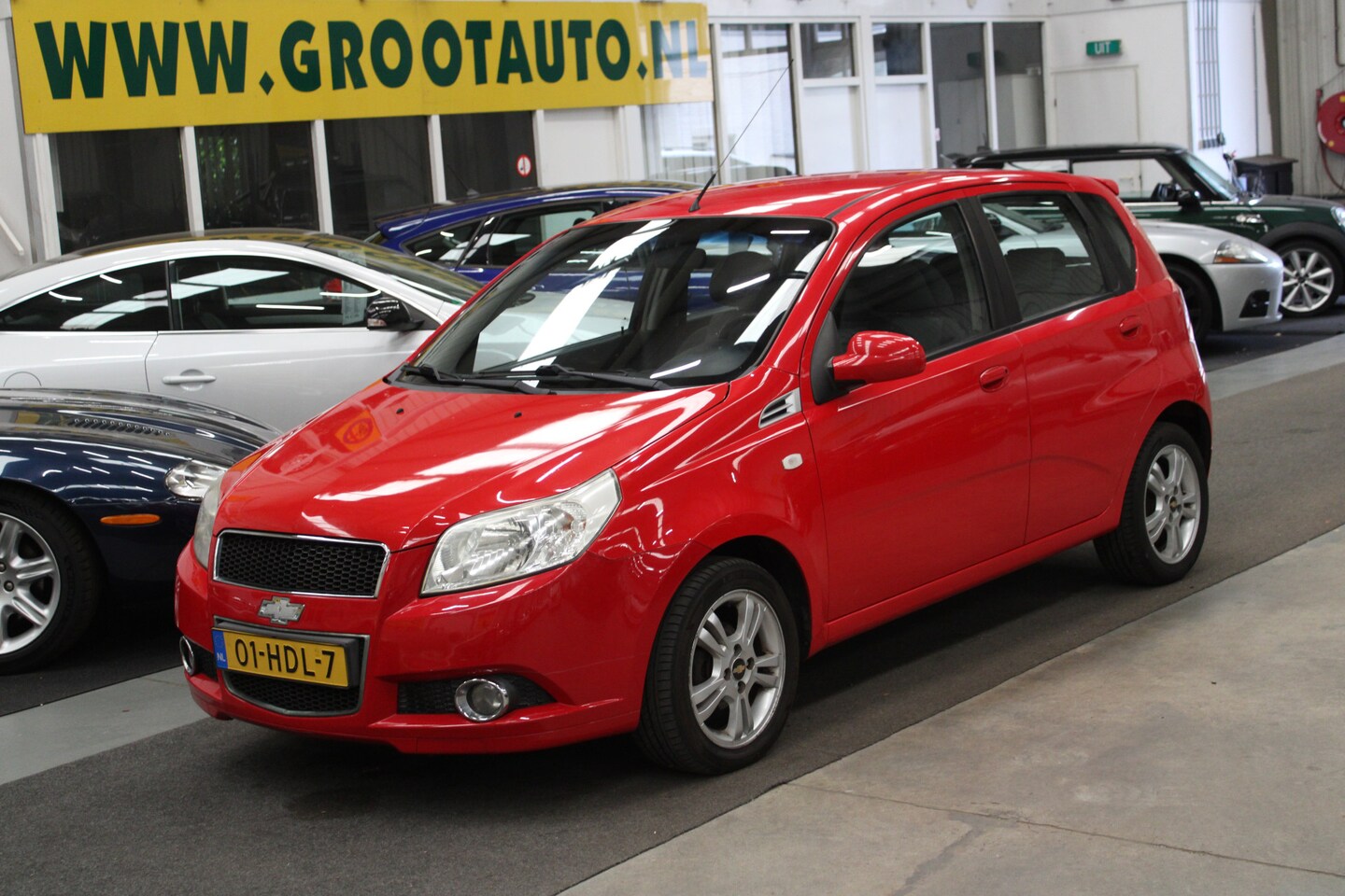 Chevrolet Aveo - 1.2 16V LS Airco, Stuurbekrachtiging - AutoWereld.nl