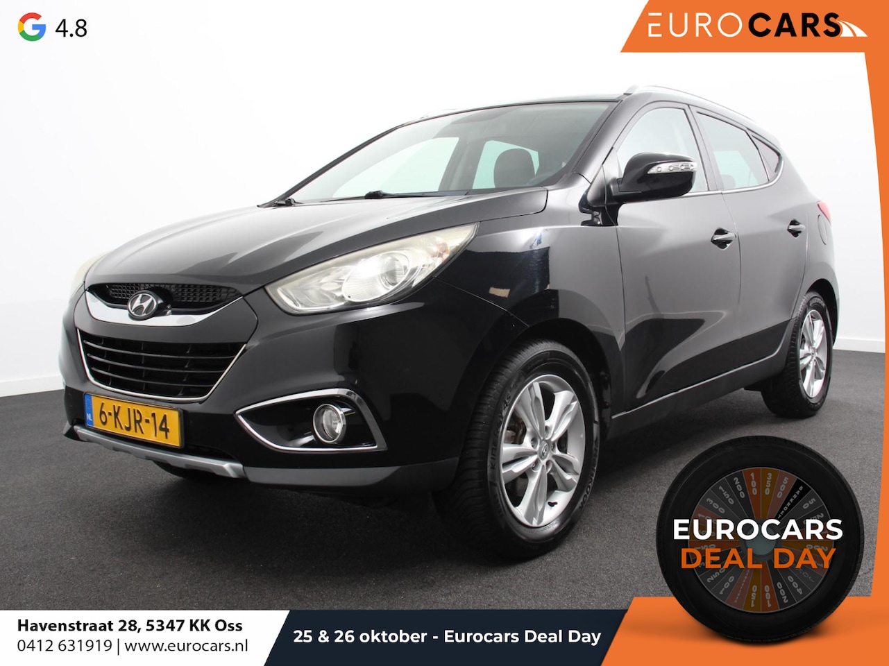 Hyundai ix35 - 2.0i Automaat Business Edition | Leder | Navigatie | Climate Control | Trekhaak | Lichtmet - AutoWereld.nl