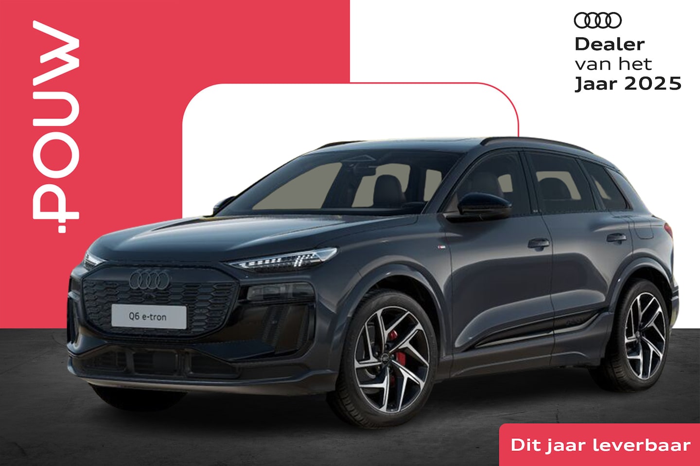 Audi Q6 e-tron - 306pk S Edition Performance 100 kWh | Interieur Pakket | 21" Velgen - AutoWereld.nl