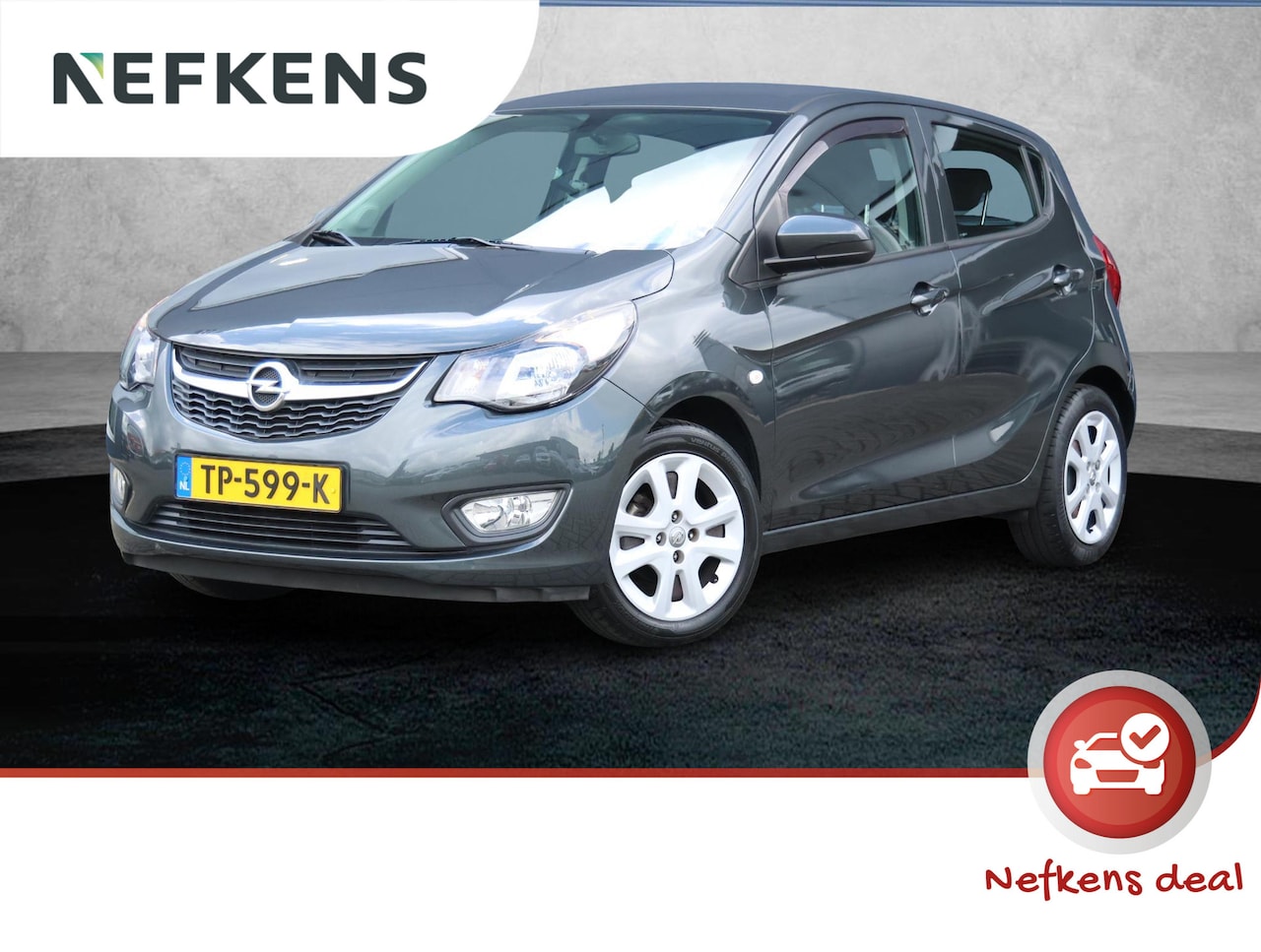 Opel Karl - 1.0 Edition | 1ste eigenaar | Parkeersensoren | Airco | Bluetooth | Cruise Control - AutoWereld.nl