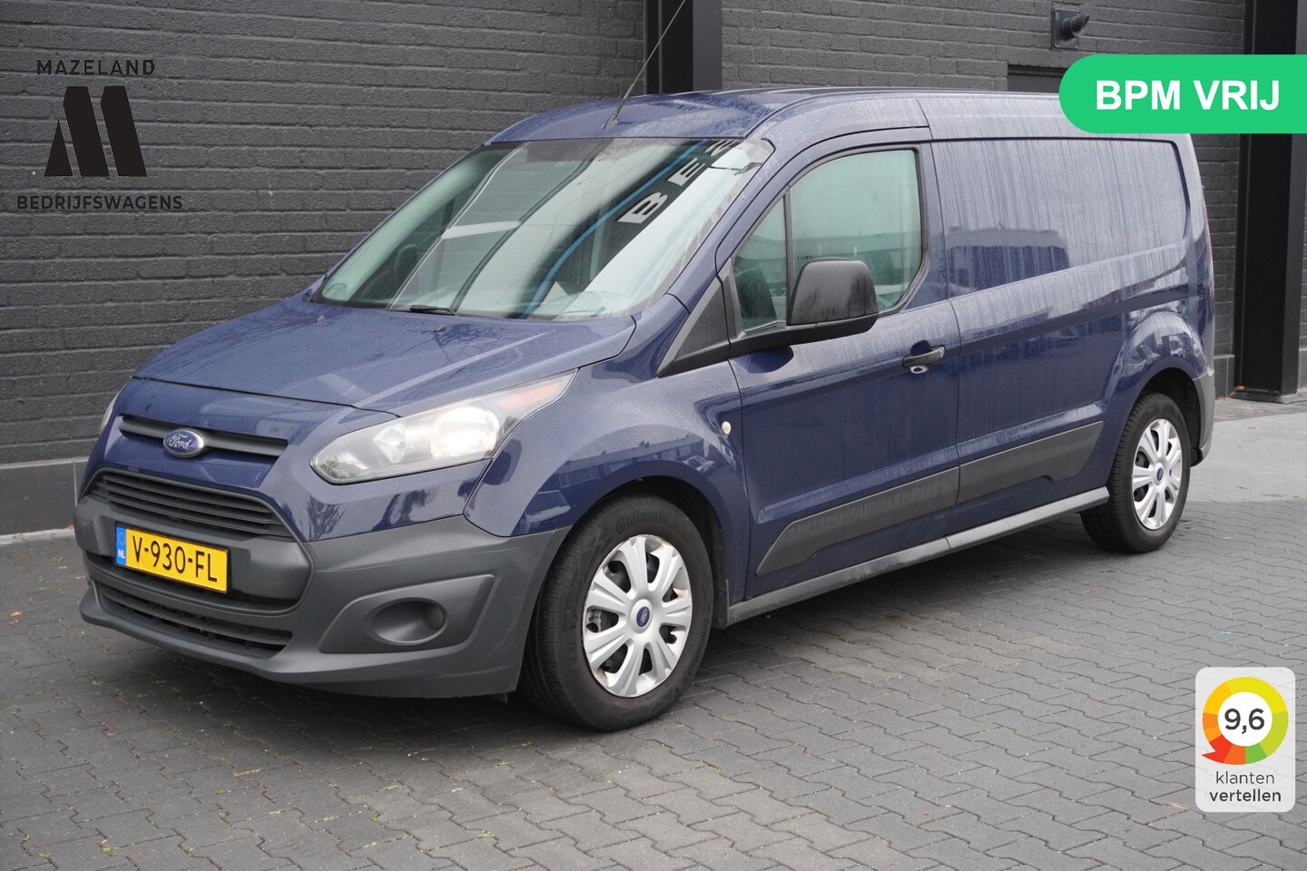 Ford Transit Connect - 1.5 TDCI 100PK L2 EURO 6 - Airco - Trekhaak - € 6.950,- Excl. - AutoWereld.nl