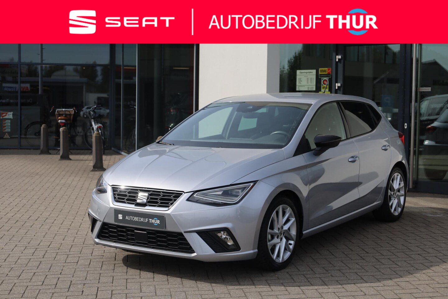 SEAT Ibiza - 1.0 EcoTSI FR navigatie grootbeeld leder alcantara cruise control FR FULL Led cruise contr - AutoWereld.nl