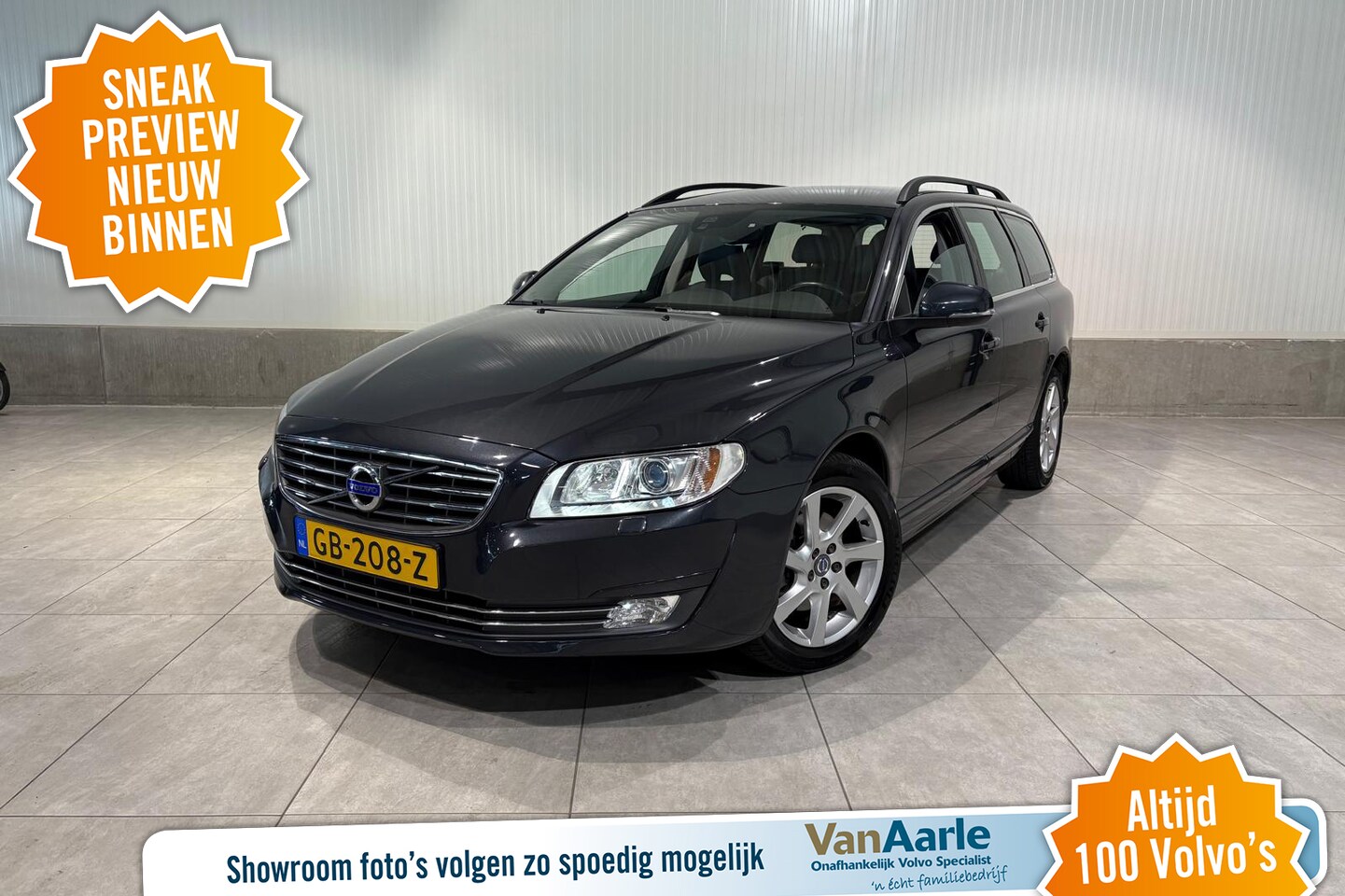 Volvo V70 - T4 Aut. Nordic+ Leder Parkeercamera Stoelverwarming 179pk - AutoWereld.nl
