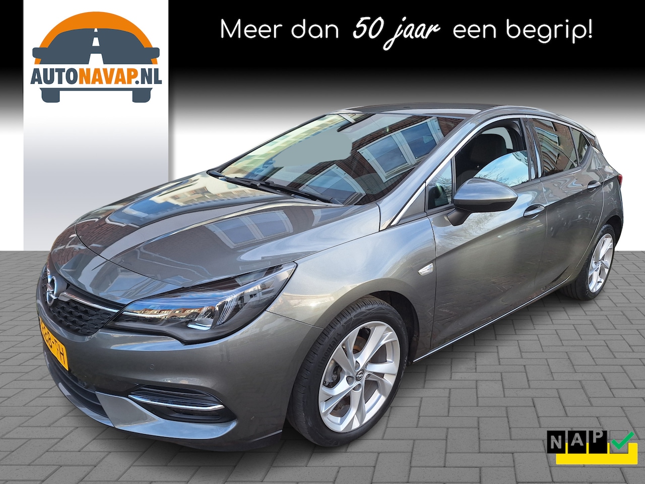 Opel Astra - 1.2 Elegance 5Drs 131Pk /46.000 Km/Camera/Navi/Clima/1e Eig/Garantie - AutoWereld.nl