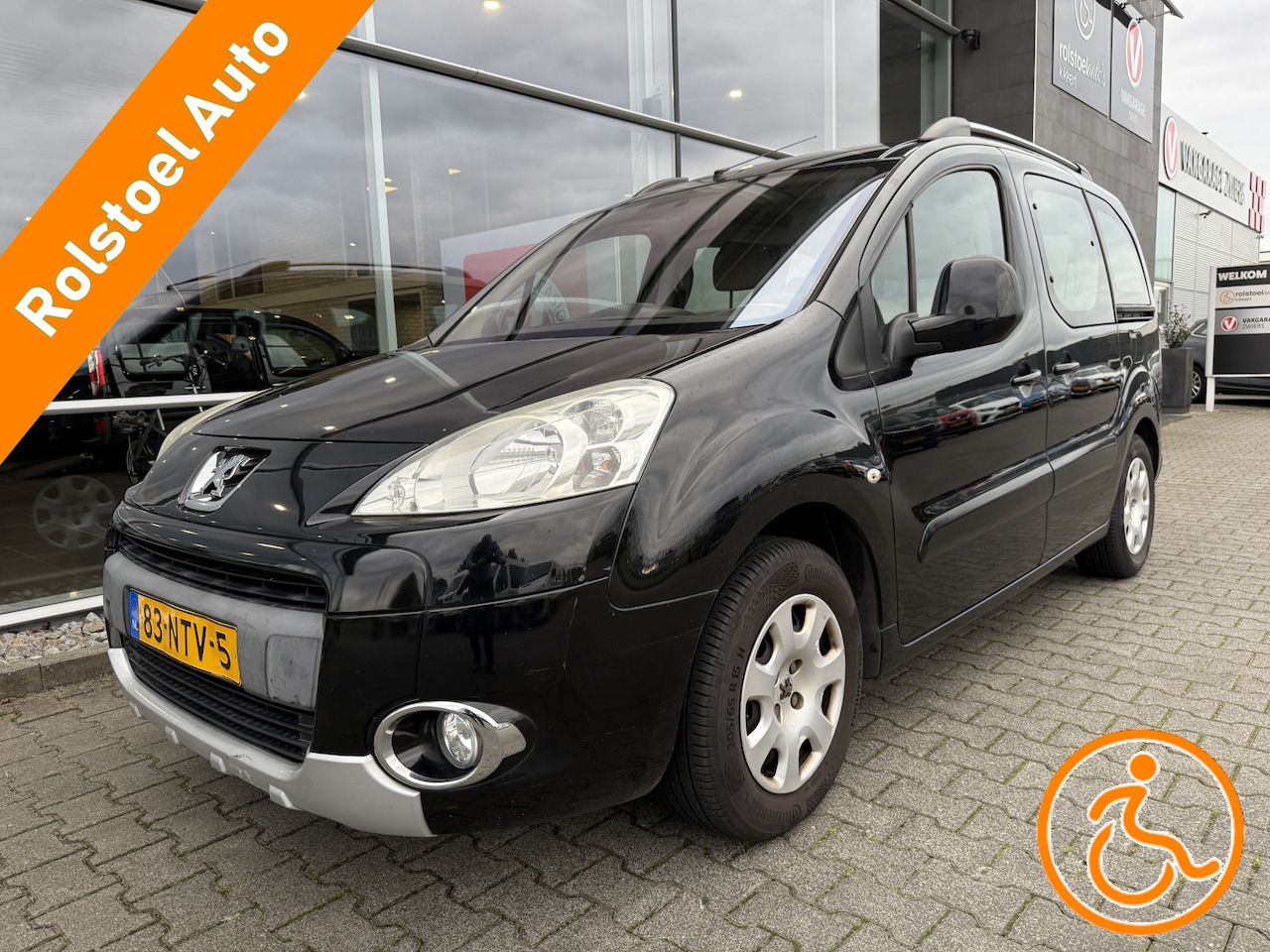 Peugeot Partner Tepee - 3+1 Rolstoelauto 1.6 VTi XT Style (Mooie ruime 3+1 Rolstoelauto!) - AutoWereld.nl