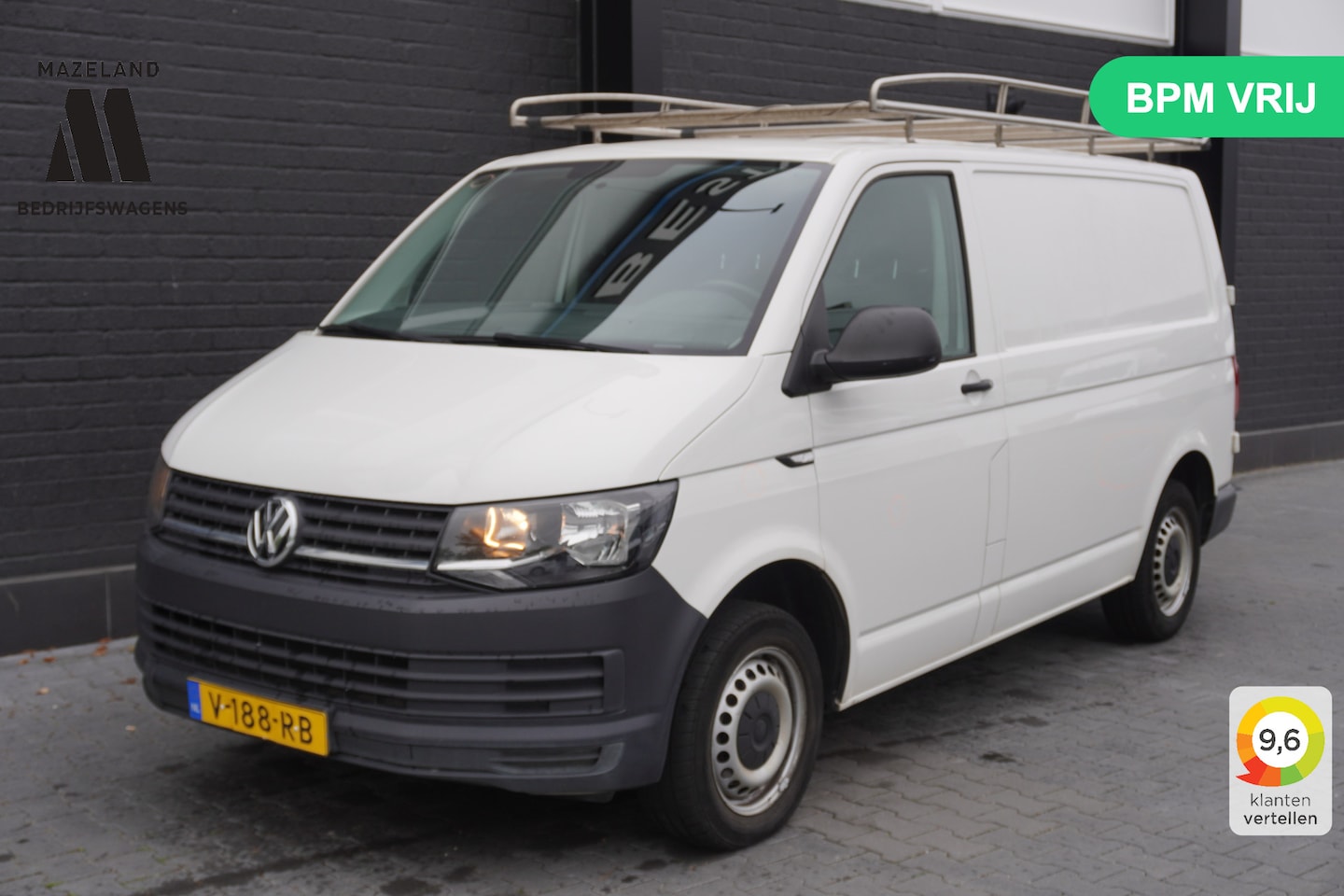 Volkswagen Transporter - 2.0 TDI - EURO 6 - Airco - Cruise - Imperiaal - €13.950,- Excl. - AutoWereld.nl
