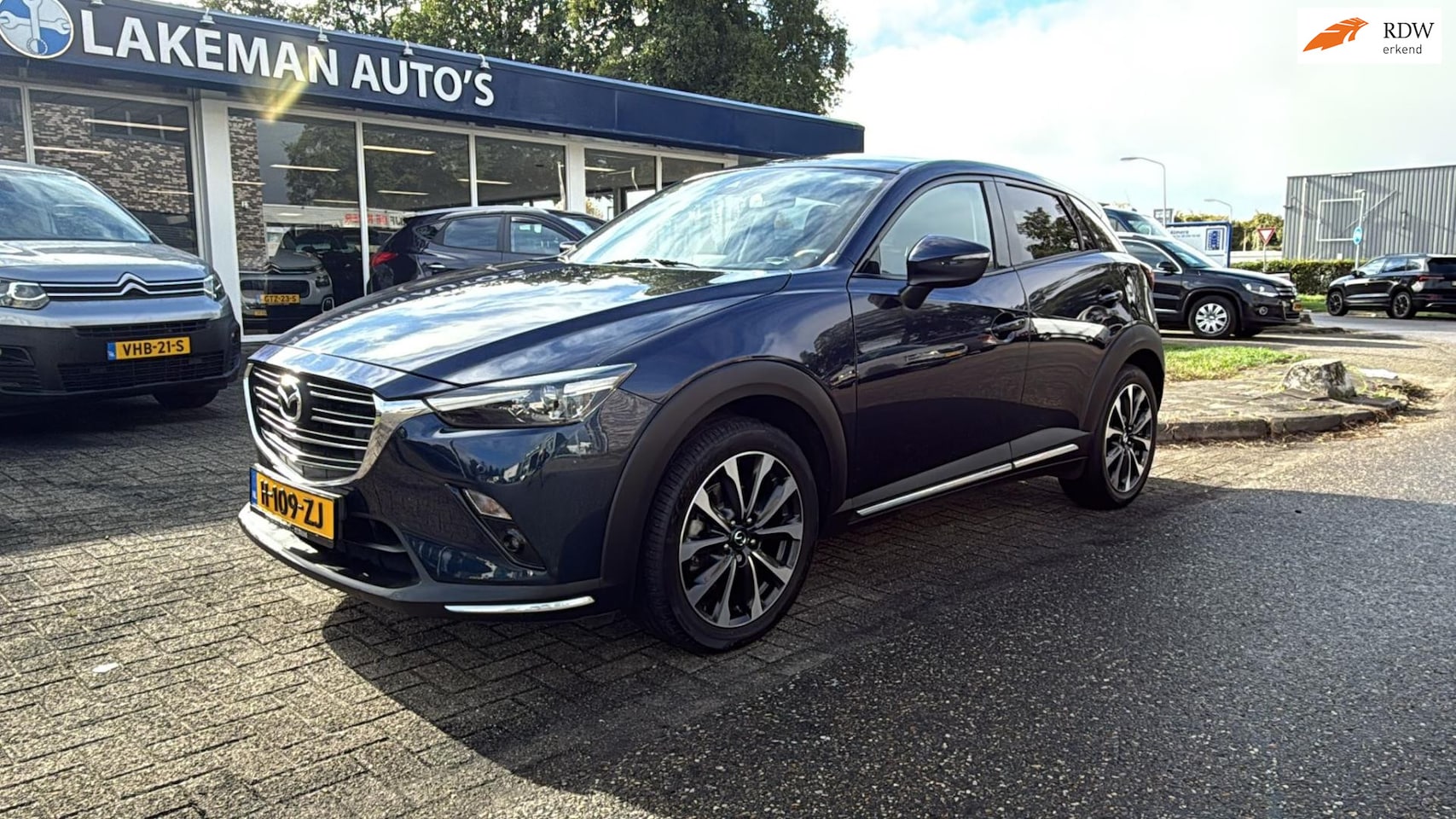 Mazda CX-3 - 2.0 SkyActiv-G 120 GT-M Automaat Xenon Apple Carplay Leder VOL VOL Huurkoop Inruil APK Gar - AutoWereld.nl