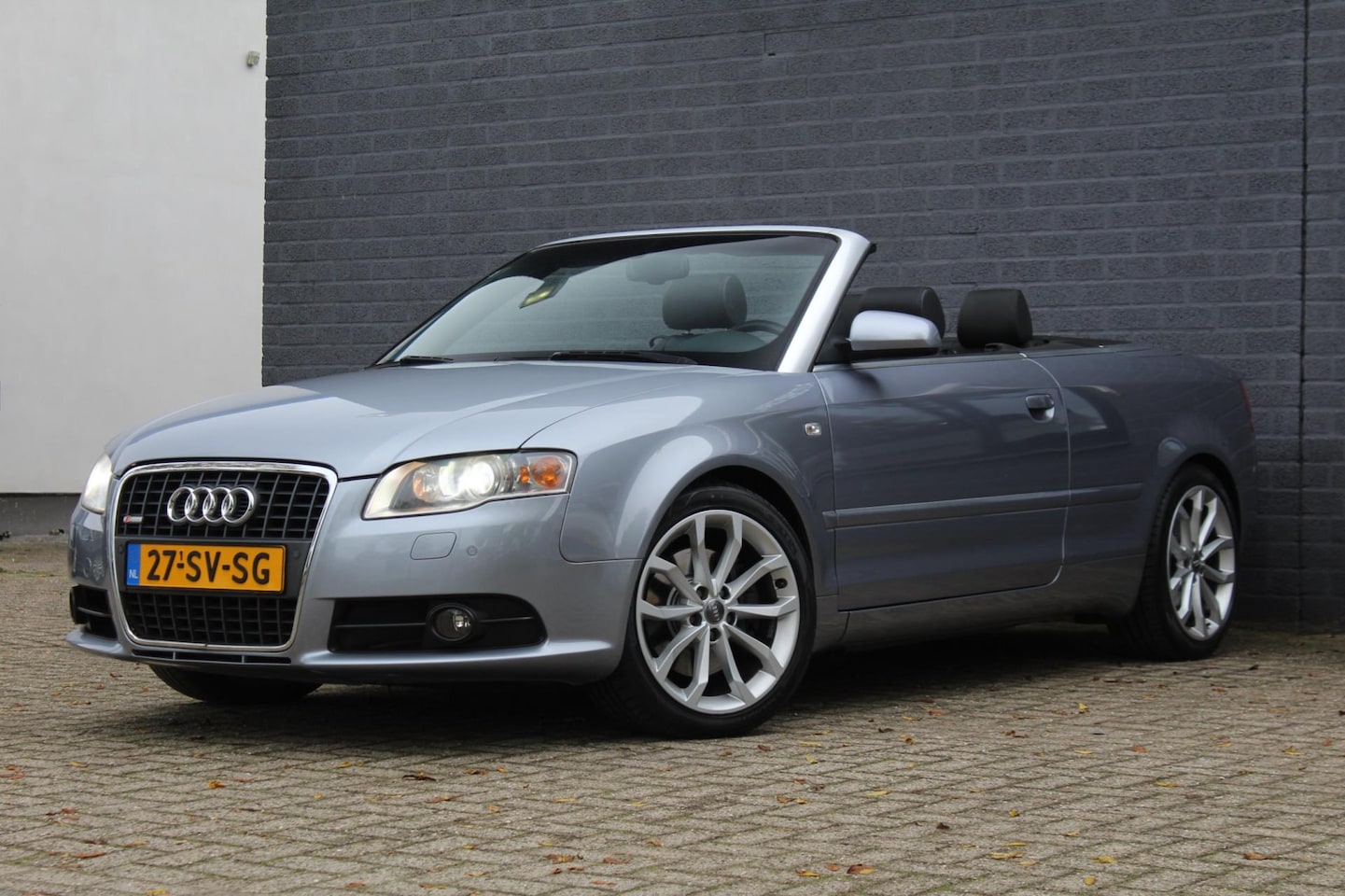 Audi A4 Cabriolet - 3.0 TDI V6 quattro S Line, Automaat, Leder - AutoWereld.nl
