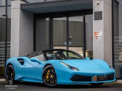 Ferrari 488 - 3.9 Spider HELE / Carbon / Blu Pozzi / Dealer maintained