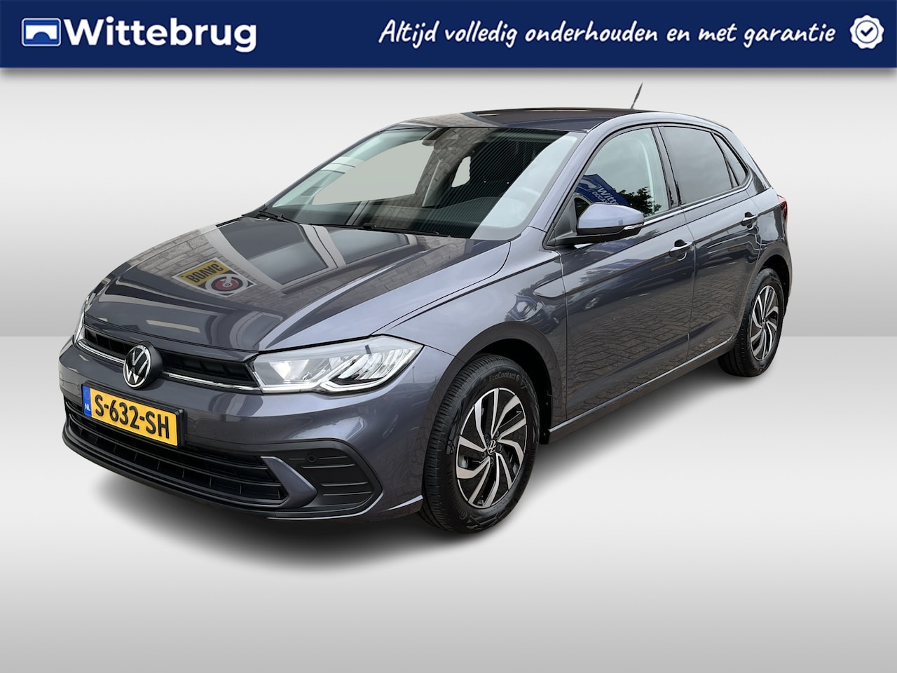 Volkswagen Polo - 1.0 TSI Life / GARANTIE TM 04-2027/ NAVIGATIE / APP-CONNECT / AIRCO /ADAPTIEVE CRUISE CONT - AutoWereld.nl