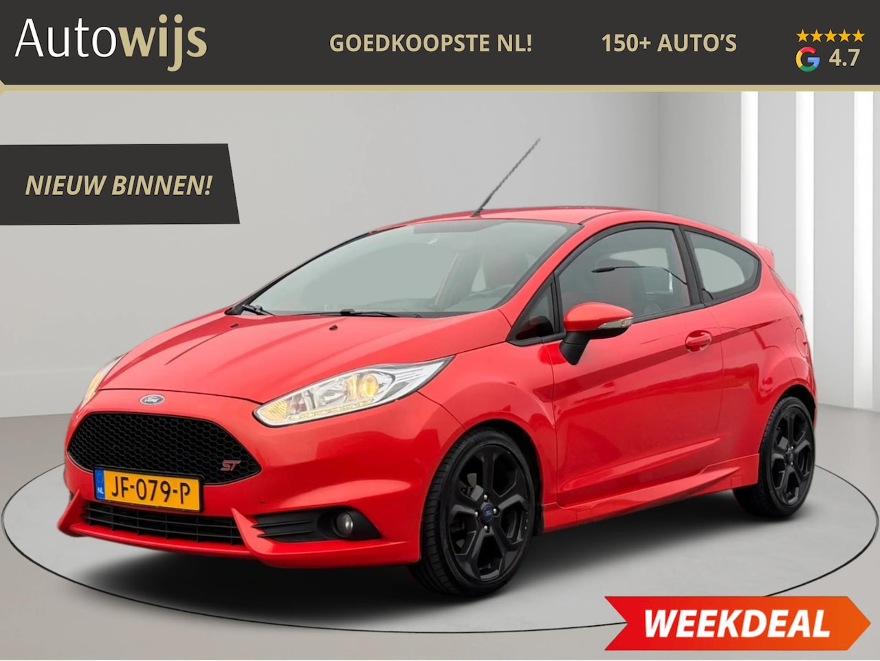 Ford Fiesta - 1.6 ST2|182PK|NL AUTO|Navi|Goed onderhouden|Clima - AutoWereld.nl