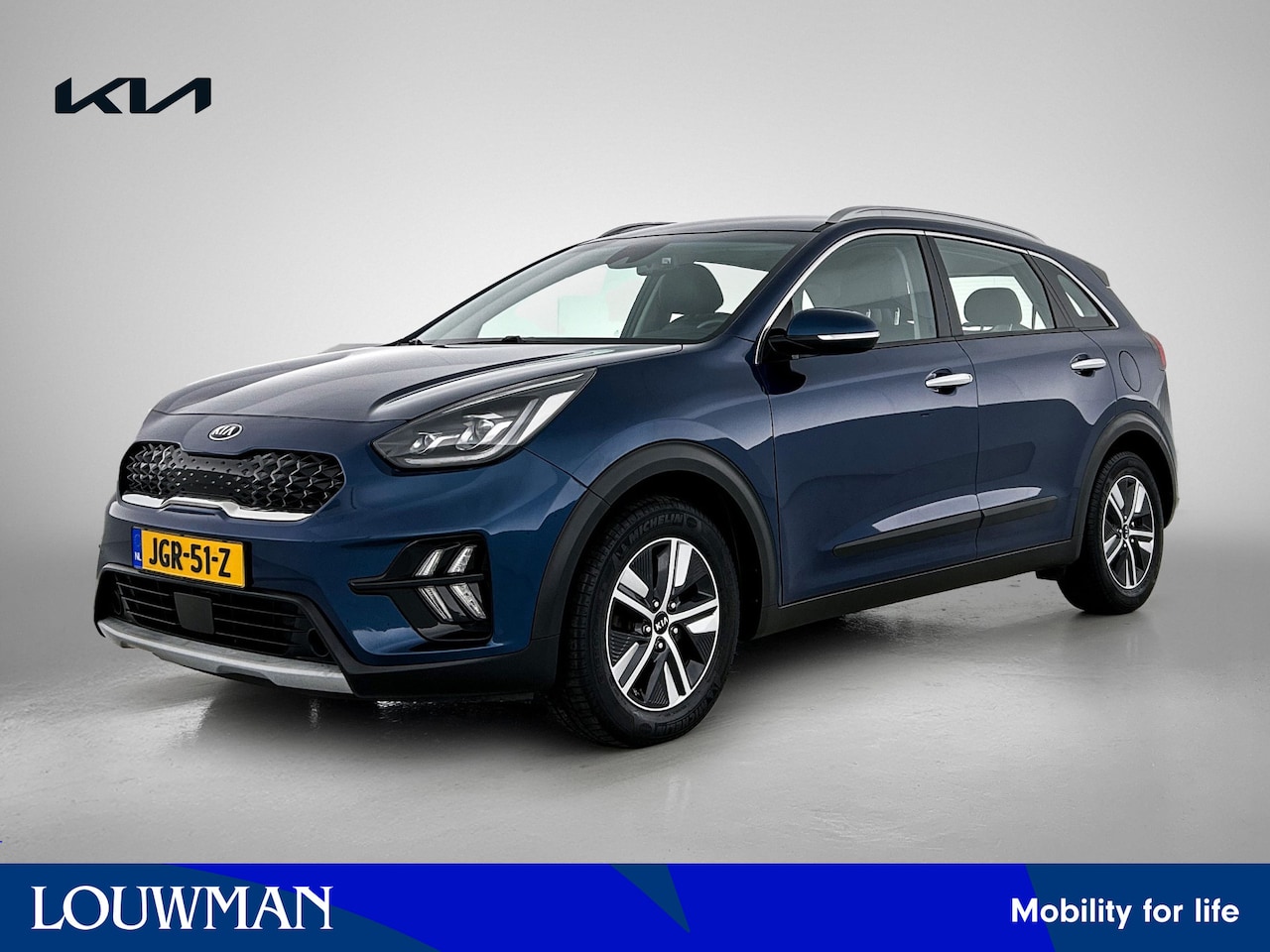 Kia Niro - 1.6 GDi Hybrid DynamicPlusLine Stoelverwarming | Stuurverwarming | Climate control | - AutoWereld.nl