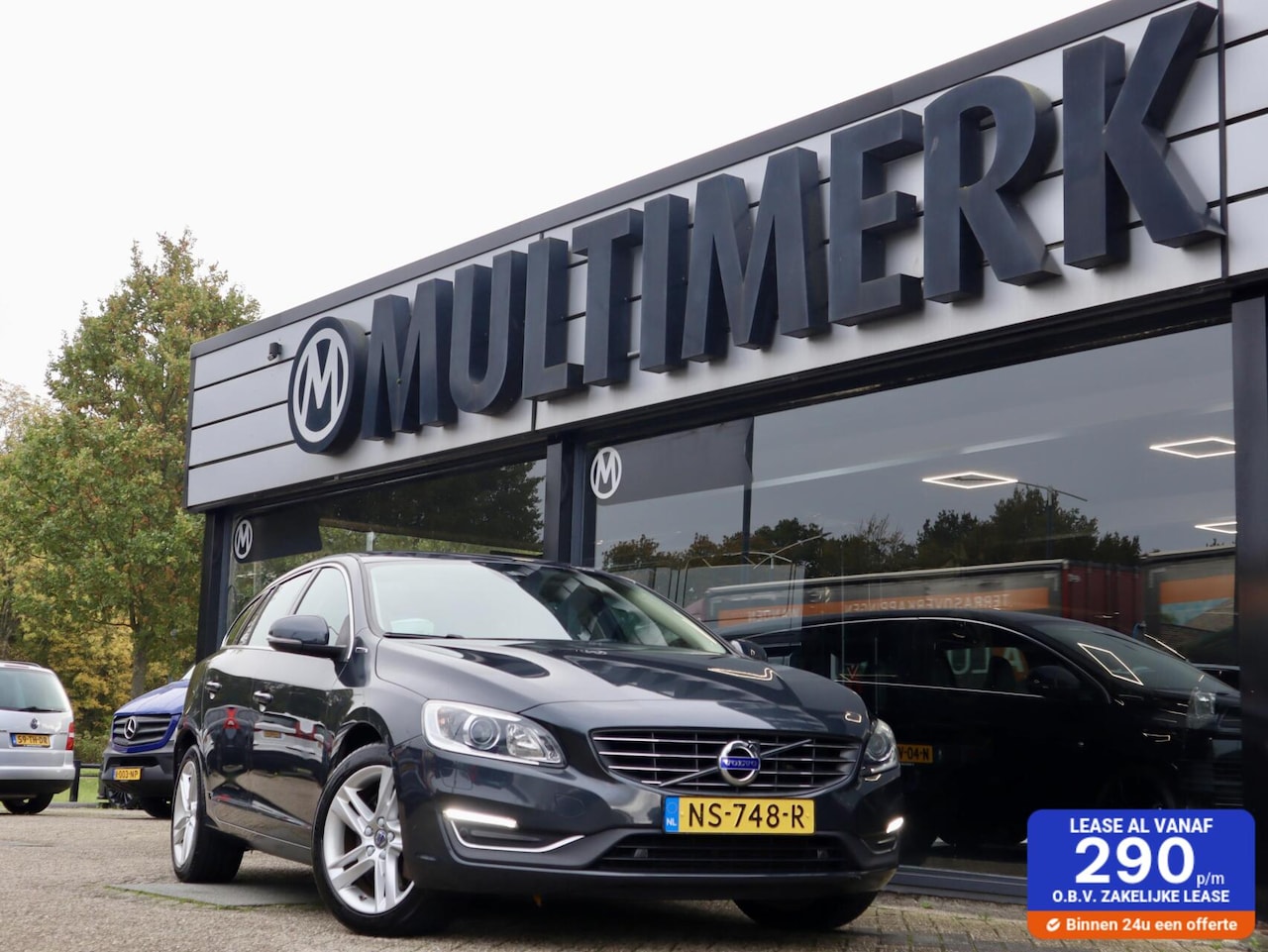 Volvo V60 - 2.4 D6 Twin Engine Summum 2.4 D6 Twin Engine Summum, Dealer onderhouden - AutoWereld.nl