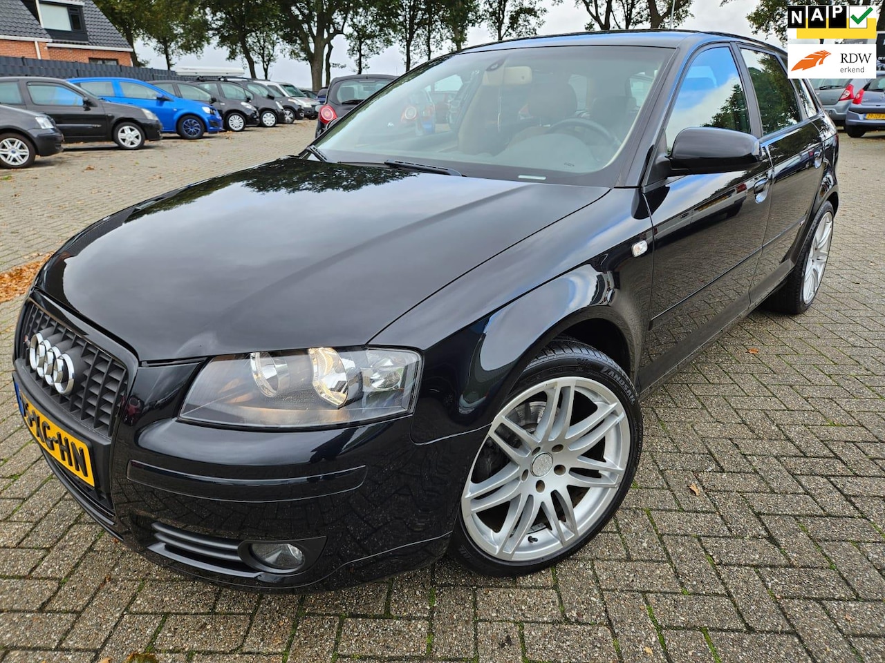 Audi A3 Sportback - 1.8 TFSI Ambiente 5Drs 2007. Automaat/Airco/Leder/Cruise etc.. APK 10-2026 - AutoWereld.nl