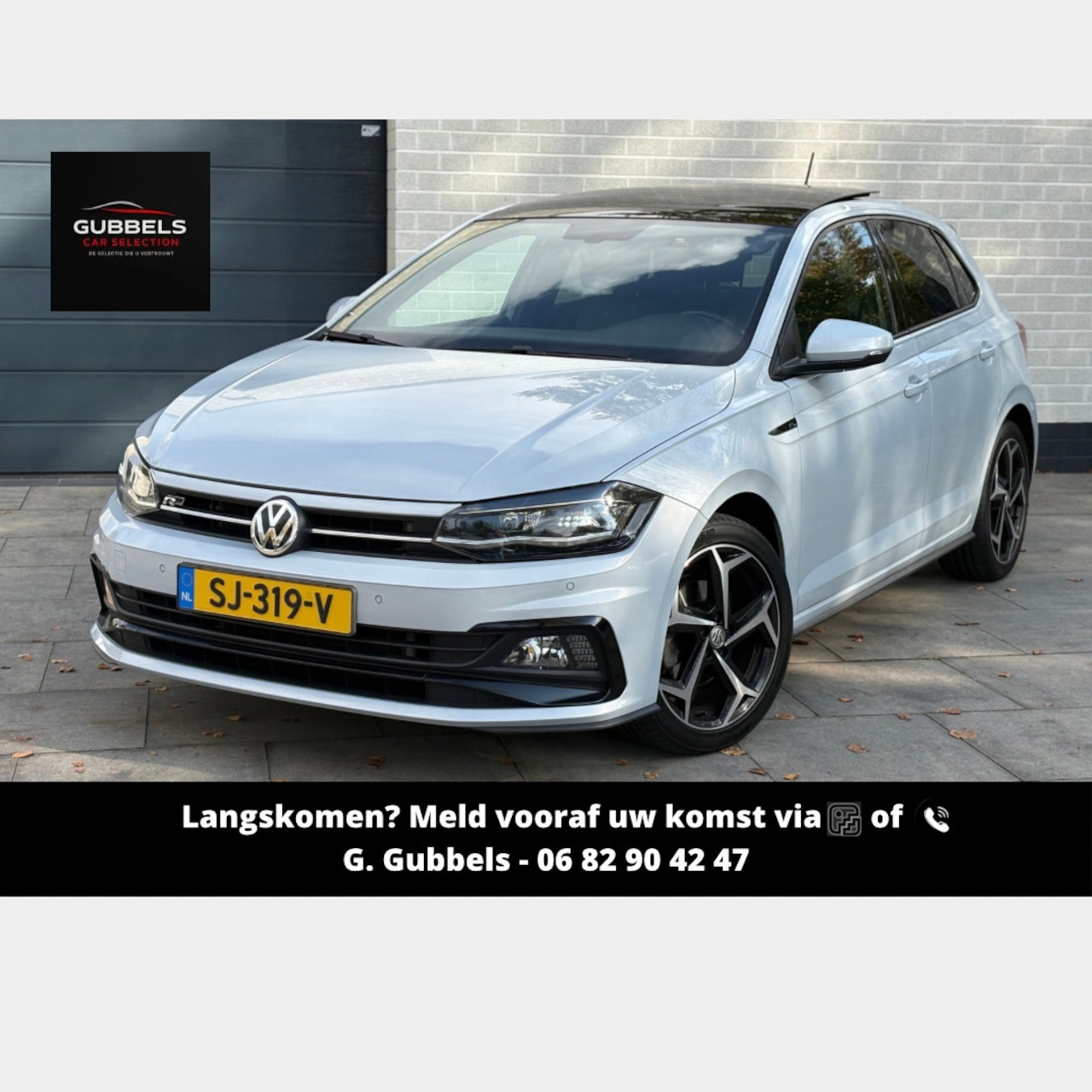 Volkswagen Polo - 1.0 TSI 3x R-Line / Pano / Keyless / Virtual / LED - AutoWereld.nl