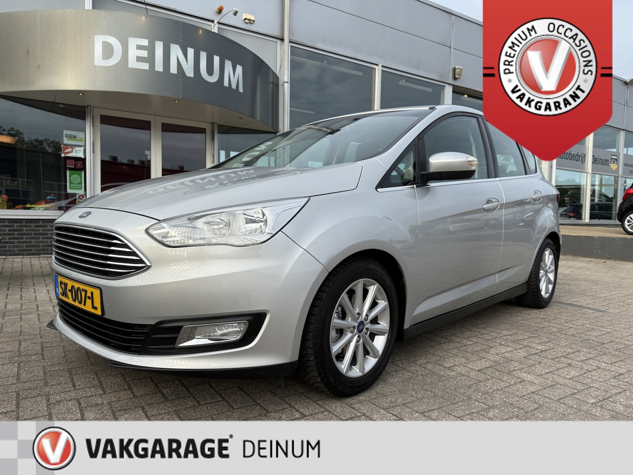 Ford C-Max - 1.0 Titanium uitvoering..!! Navigatie, Climate contr, Trekhaak, Parkeersens, etc..!! - AutoWereld.nl