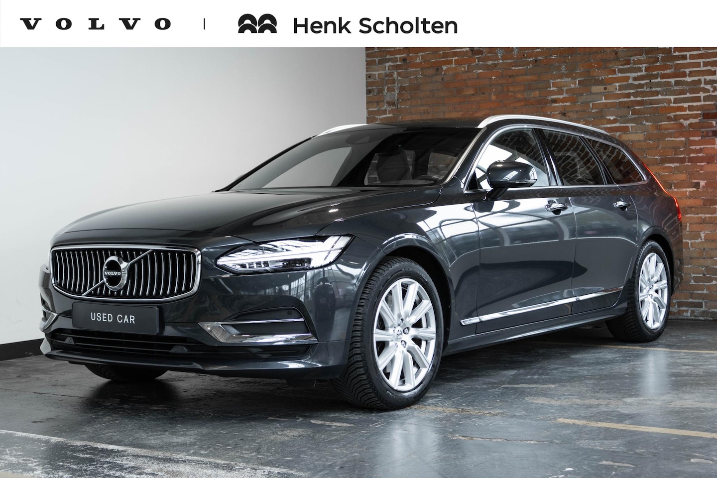 Volvo V90 - 2.0 T4 Business Luxury+ | Climate Control | Parkeerverwarming | Nappa Lederenbekleding | K - AutoWereld.nl