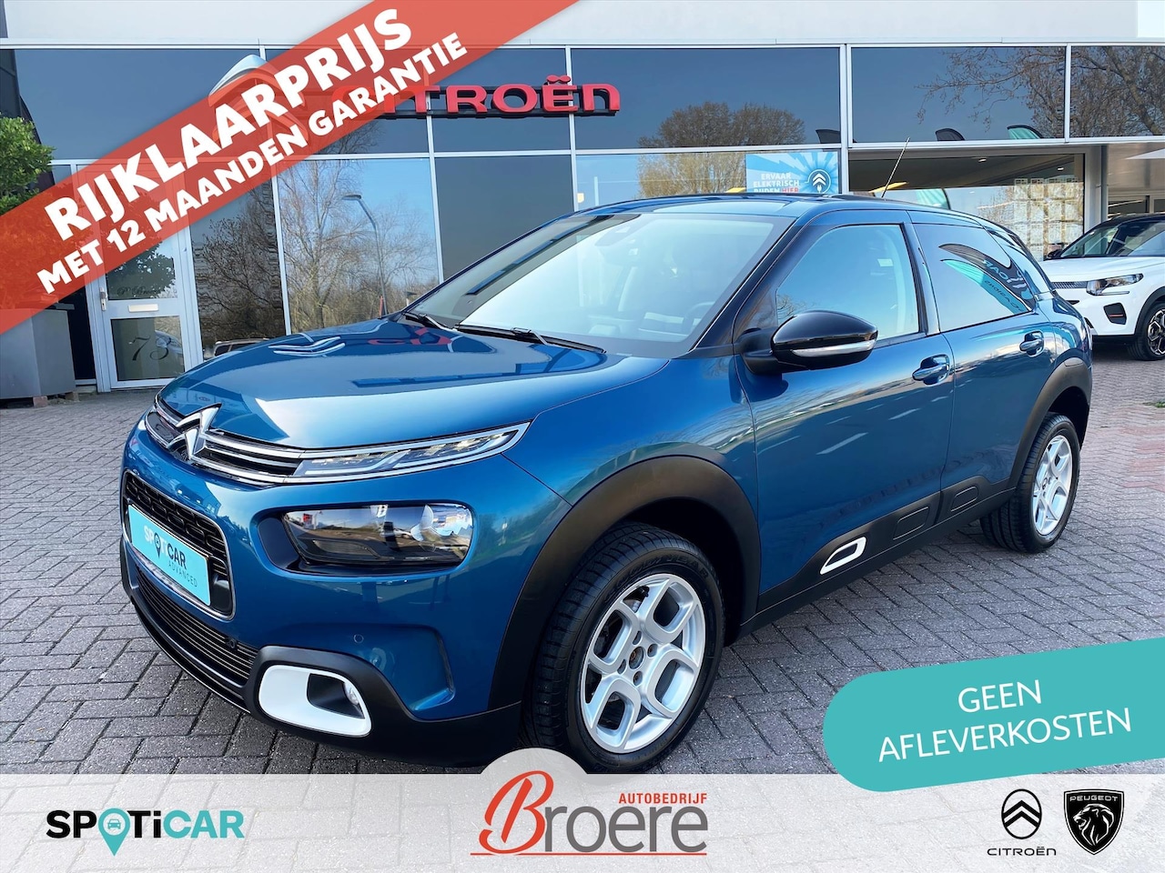 Citroën C4 Cactus - 1.2 Turbo 110pk Shine | nieuwe distributie, comfort seats, panoramadak, camera, parkeersen - AutoWereld.nl