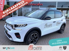 Citroën C3 - New 1.2 Turbo 100pk Max | camera, 17 inch velgen, climate, cruise, comfort seats, navigati