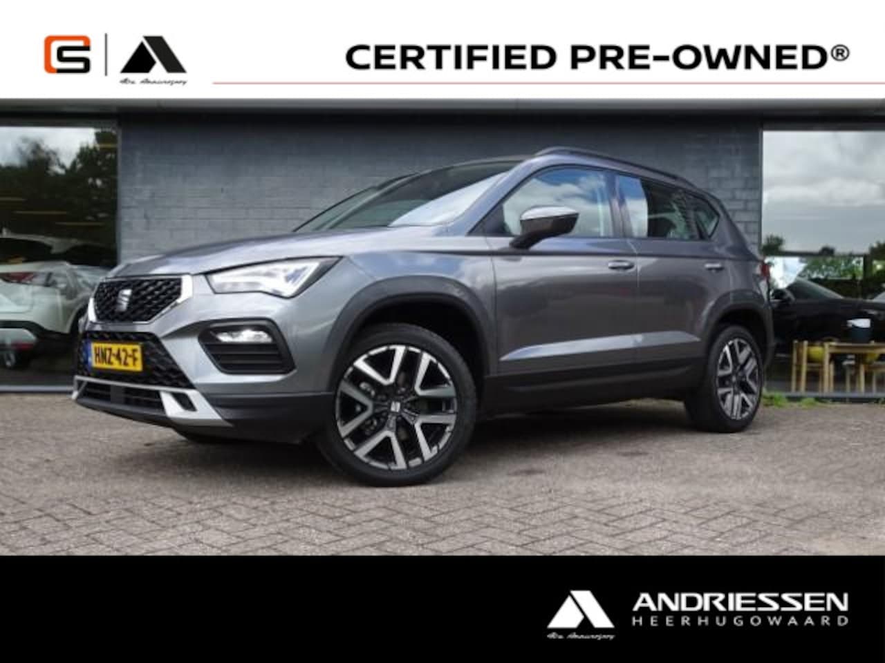 SEAT Ateca - 1.5 EcoTSI 150pk DSG Style Business Intense [Virtual Cockpit + Adaptive Cruise] - AutoWereld.nl